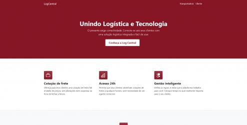 LogCentral Unindo Logistica e Tecnologia